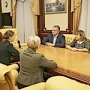 Сергей Аксёнов встретился с уполномоченным при Президенте РФ по правам ребёнка Анной Кузнецовой