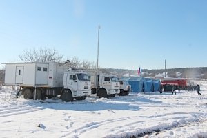 Крымские спасатели ликвидировали снежные заносы на автодорогах Республики
