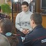 Севастопольские полицейские встретились с ветераном органов внутренних дел