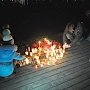 На Графской пристани зажгли свечи памяти по погибшим в авиакатастрофе