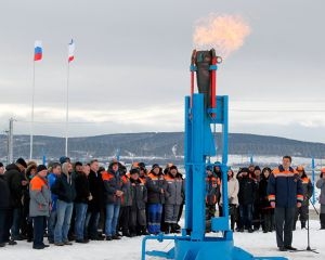 Президент России дал старт подаче газа в Крым