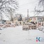 Даже снег не скрыл следы некачественной реконструкции центра Симферополя