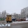 В Керчи на Гагаринском кольце затрудненно движение из-за остановки троллейбуса