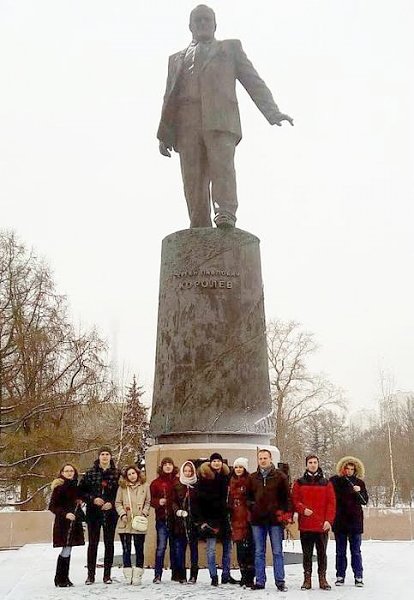 Ленинский комсомол отметил 110 лет со дня рождения С.П. Королёва