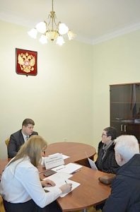 Начальник Крымской таможни провел личный прием граждан в Приемной Президента Российской Федерации