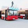 В Севастополе представили два новых низкопольных автобуса