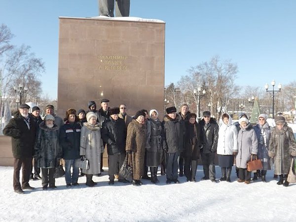 День памяти Ленина на Сахалине