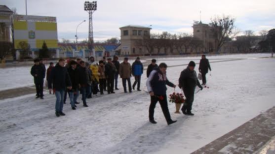 Ставрополь. Цветы Вождю Великой Октябрьской революции