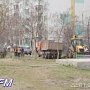 В Керчи в районе Ворошилова водоканал проводит ремонт