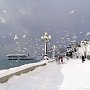 На Крым обрушатся сильный ветер и снегопад