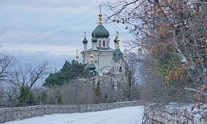 В понедельник в Крыму до 12 градусов мороза, небольшой снег