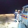 Легковой автомобиль провалился под лед на Симферопольском водохранилище