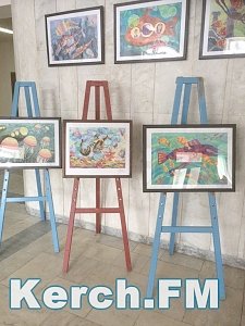 В Керченской школе искусств открылась выставка картин