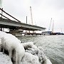 Строители Крымского моста приступили к монтажу пролётов на морские опоры
