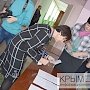 Министр образования Крыма вместе с родителями выпускников сдала ЕГЭ
