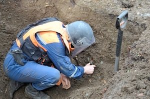 На Сапун-горе откопали самолет времен ВОВ