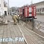 В Керчи спасатели тренировались тушить пожар в храме