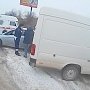 Иномарка слетела с дороги и разбилась на Евпаторийском шоссе