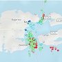 Четыре ледокола осуществляют проводку судов в Азовском море