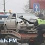 В Керчи на Ворошиловском кольце столкнулись «BMW» и «Toyota»