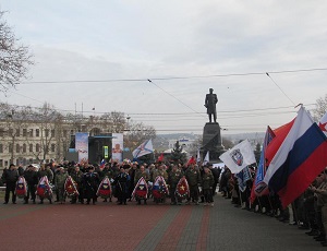 Севастополь отмечает третью годовщину Русской весны и чествует защитников Отечества