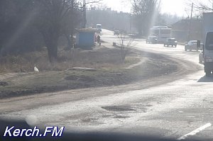 Керчане жалуются на огромные ямы на дорогах в Аршинцево