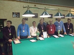 Команда крымских спасателей – чемпионы по русскому бильярду!