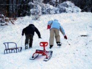 Трагично завершилась поездка женщины и юноши на снегоходе на Ай-Петри
