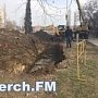 В Керчи на Ворошилова снова произошёл порыв теплотрассы