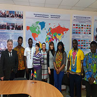В КФУ студентов из Ганы поздравили с Днем независимости Республики