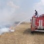 Загорание сухой растительности в Кировском районе ликвидировано