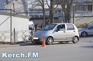 В Керчи велосипедист, которого вчера сбила машина, получил ушиб грудной клетки