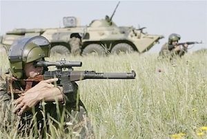 В Крыму на Опуке начались масштабные военные учения
