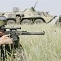 В Крыму на Опуке проходят военные учения