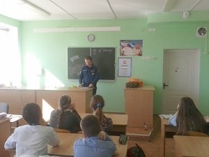 Открытые уроки с крымскими спасателями