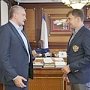 Сергей Аксёнов и Сергей Карякин обсудили создание в Крыму шахматной школы