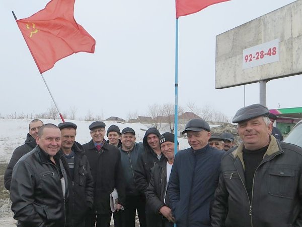 Оренбург. Коммунисты поддерживают протест «дальнобойщиков»