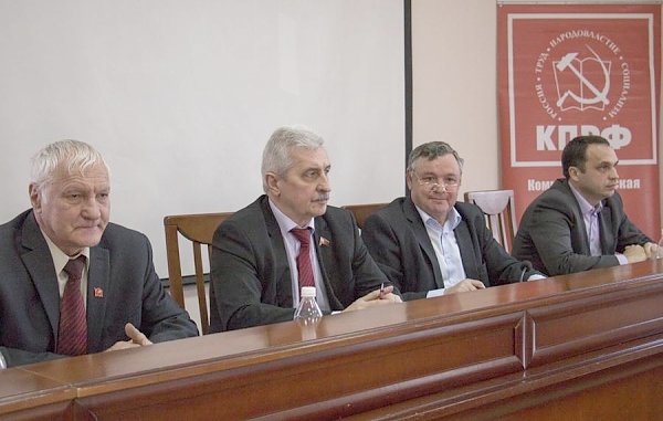 Пленум Краснодарского крайкома КПРФ утвердил отчет краевого Комитета для рассмотрения на партконференции