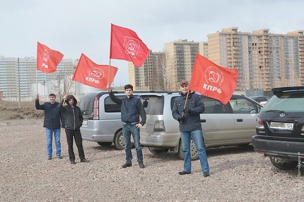 Красноярские коммунисты поддержали протест дальнобойщиков