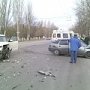 В Керчи утром произошла авария на Генерала Петрова