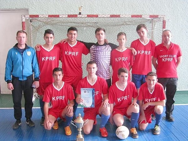 Юноши КПРФ вошли в историю и стали первыми чемпионами Крыма по мини-футболу!