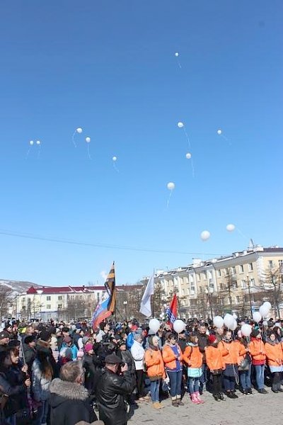 Магаданские коммунисты приняли участие в общегородском митинге памяти жертв теракта в Санкт-Петербурге