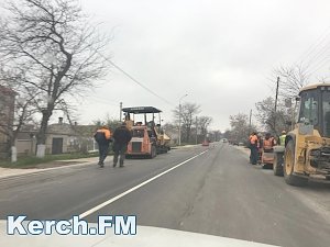 В Керчи не успели в обещанный срок сдать дорогу к переправе