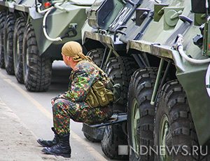 В Крым перебросили военный спецназ