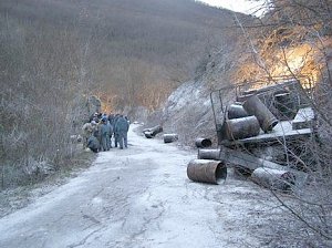 Крымские спасатели помогли кинорежиссёрам доснять ключевую сцену военного фильма