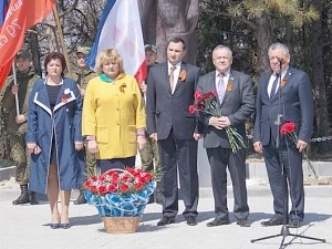 В Красноперекопском районе преданы земле останки одиннадцати советских воинов