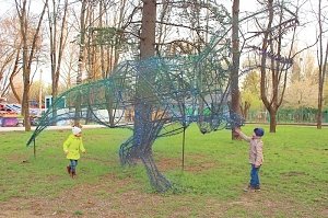 Зона с древними рептилиями появится в Детском парке Симферополя
