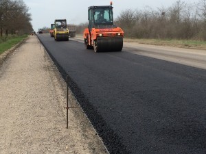 Около Керчи отремонтировали 22 км дороги