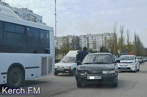 В Керчи на Верхнем Солнечном произошло ДТП