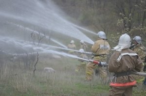 «Ликвидация чрезвычайных ситуаций, возникающих в результате природных пожаров»: в Севастополе завершился III этап командно-штабных учений